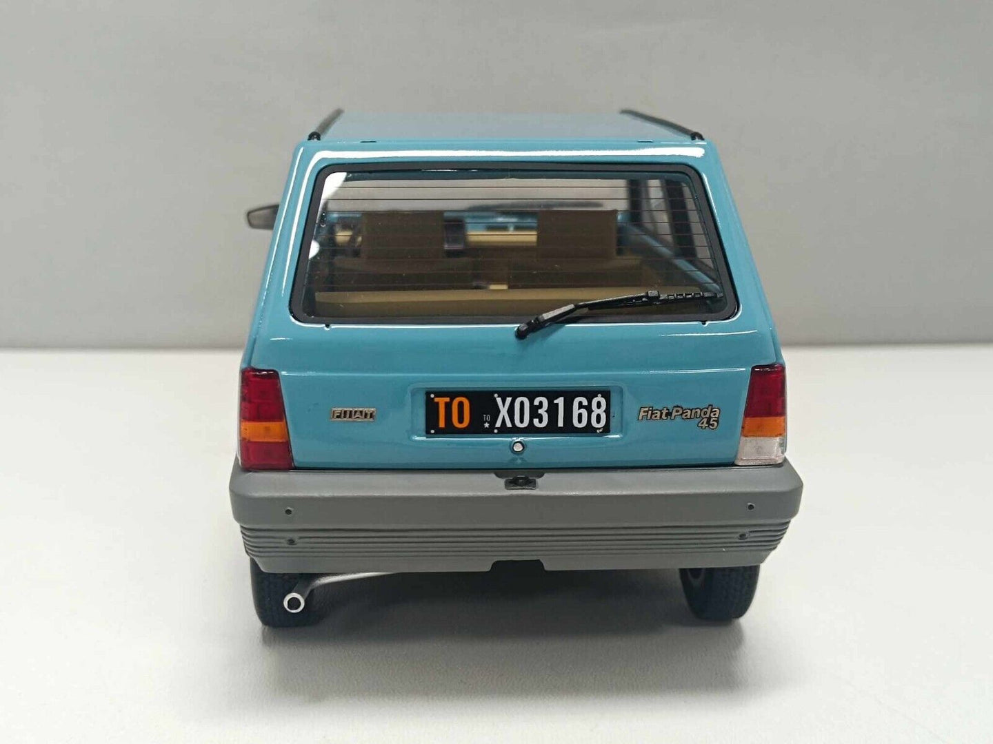 Fiat Panda 45 - 1980 Azzurro Bahia Laudoracing 1:18 Nuovo LM132A2-2