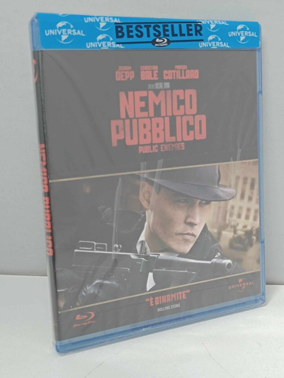 Nemico Pubblico Public Enemies Film Bluray Blu-ray Italiano Nuovo Johnny Depp