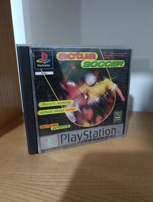 Ps1 Actua Soccer Edizione Platinum Pal Gioco Retro Game GM Shop