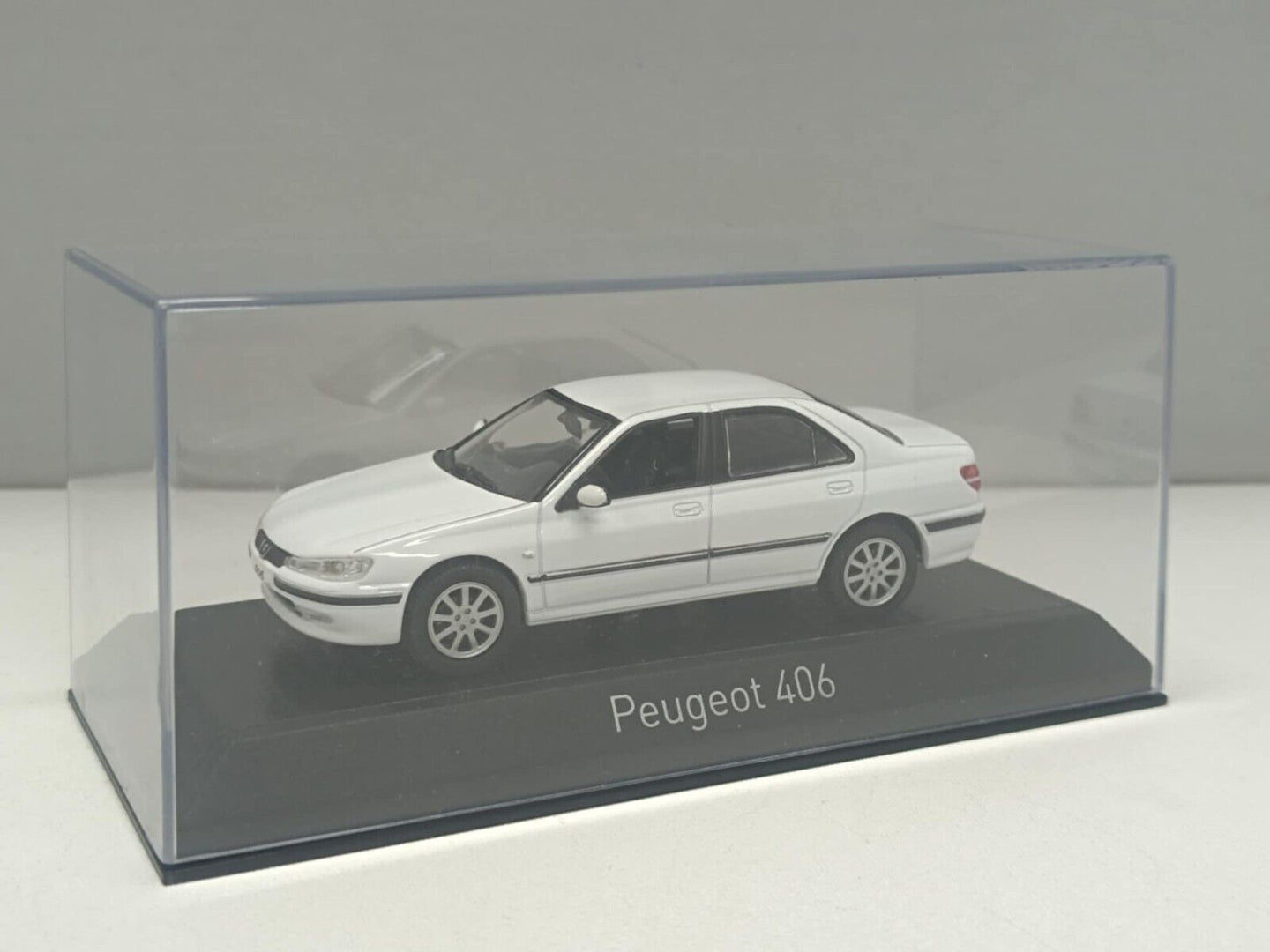 Peugeot 406 Banquise White Bianco 2003 Norev 1:43 Usato + Box Rare Rara 474604