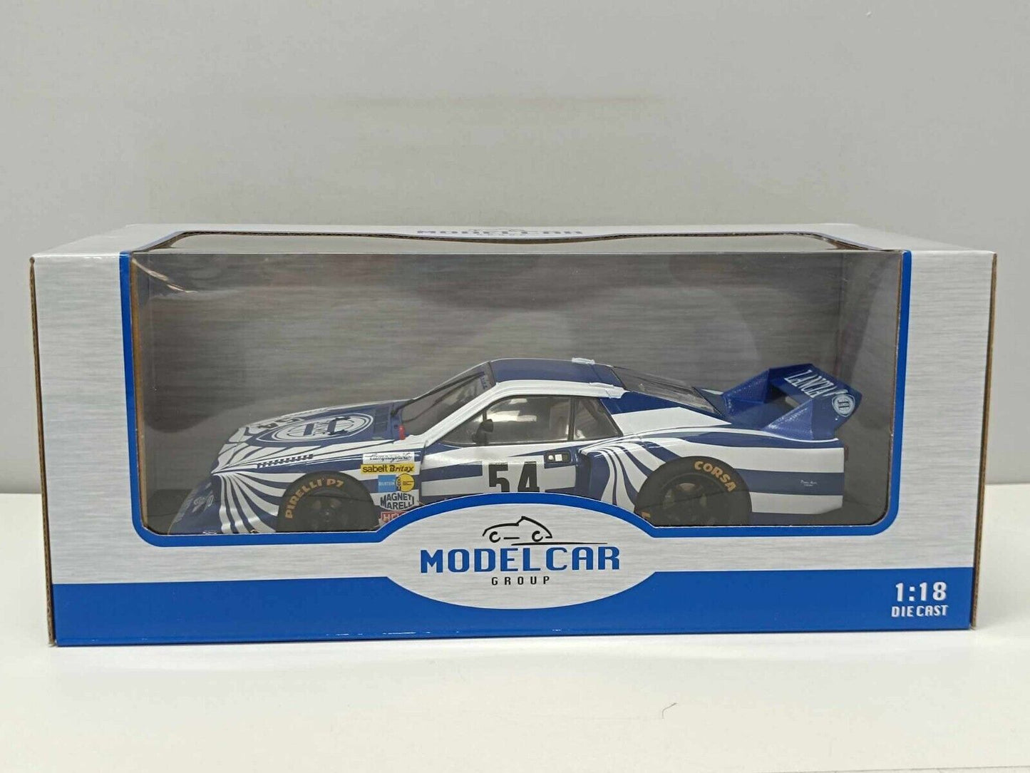 Lancia Beta Monte Carlo Gr.5 #54 - 6 Hours Of Silverstone 1980 Modelcar MCG 1:18