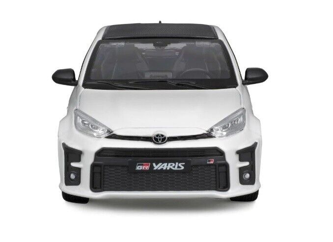 Toyota GR Yaris 2021 Bianco White Maisto 1:24 Nuovo 1/24