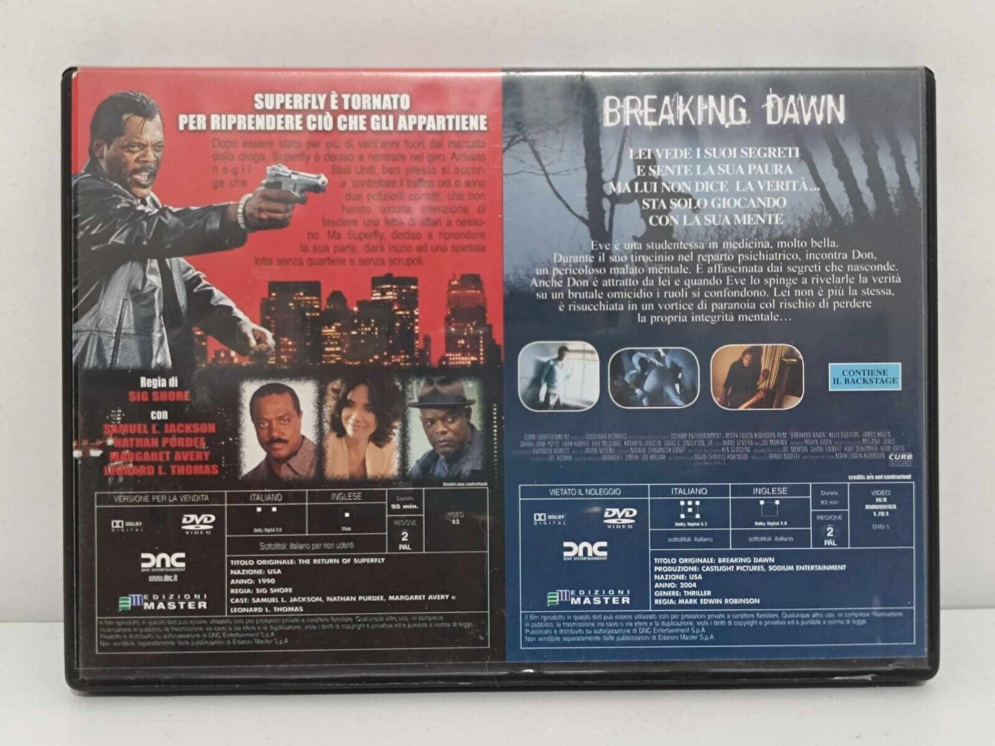Breaking Dawn + Il Ritorno di Super Fly - Cofanetto Dvd Ita GM Shop