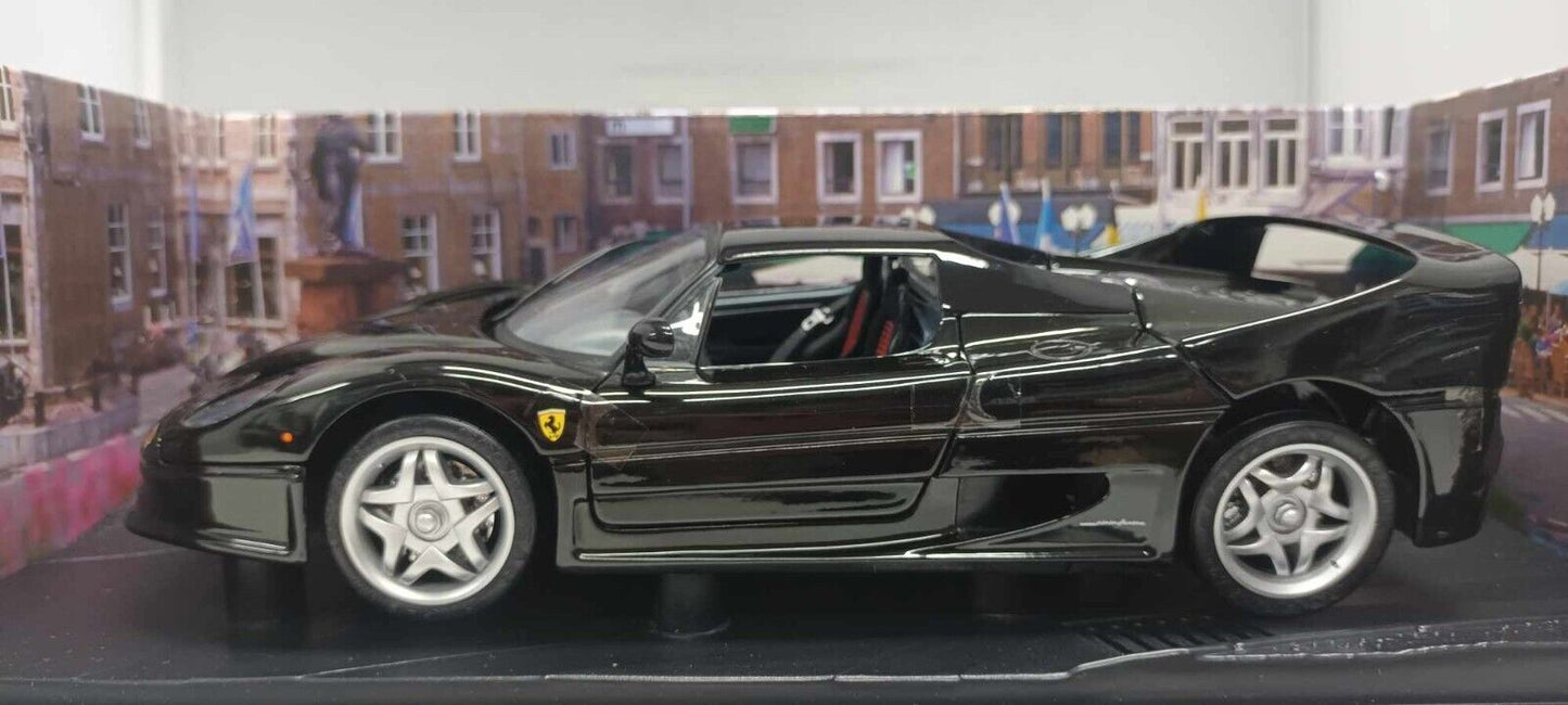 Ferrari F50 F 50 - 1995 Hard Top Nero Black Hot Wheels 1:18 Usato + Box 1/18