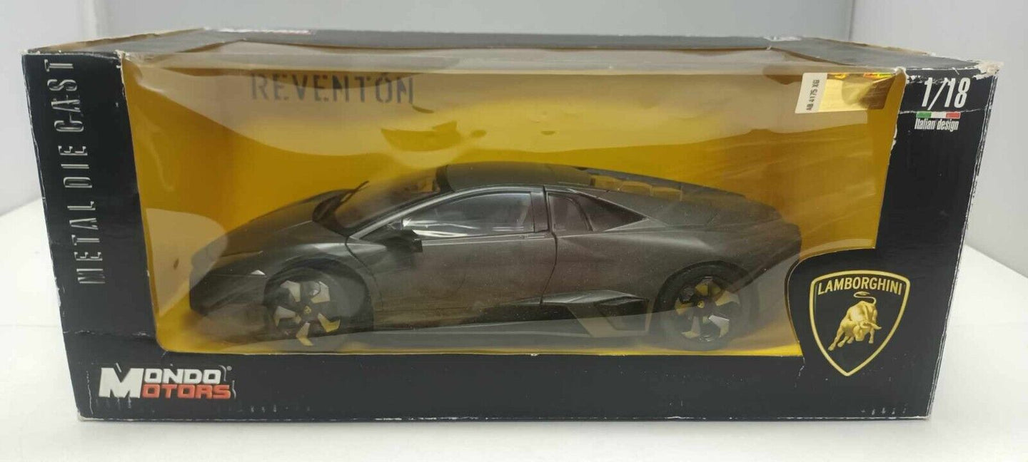 Lamborghini Reventon Mondo Motors 1:18 Usato Grigio Scuro Dark Grey 1/18