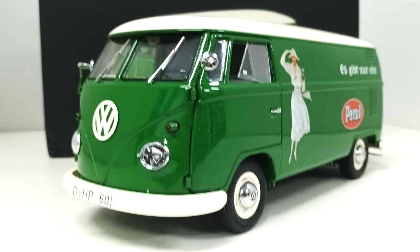 Volkswagen T1 Transporter Persil 1958 - 1963 Schuco 1/18 Verde  GM Shop