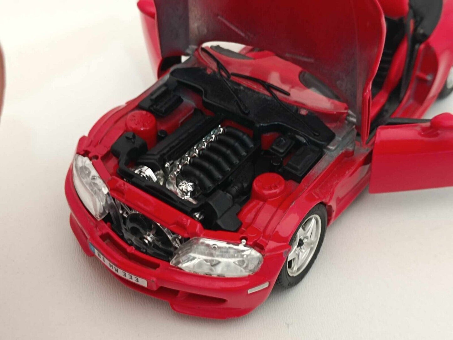 Bmw Z3 M Roadster - Burago 1:24 Rosso GM Shop
