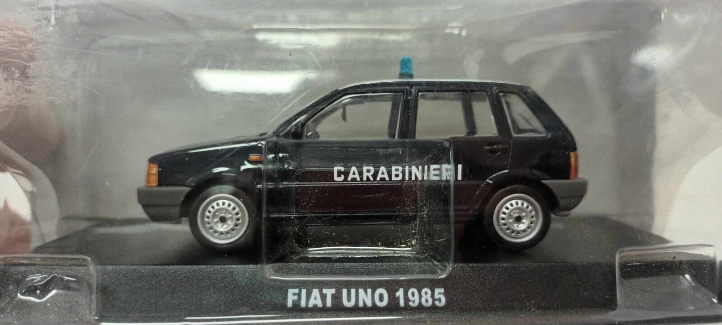 Fiat Uno 1985 Carabinieri Police Edicola 1:43 Usato +Blister