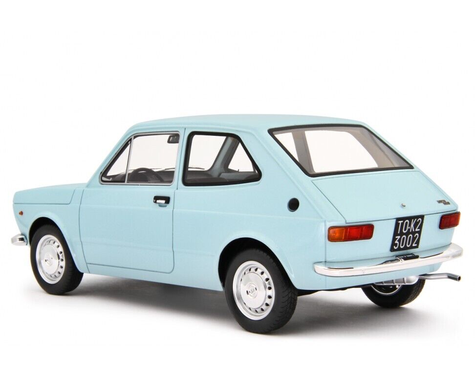 Fiat 127 Prima 1° Serie 1971 Blue Clair Azzurro Laudoracing 1:18 Nuovo Limitata