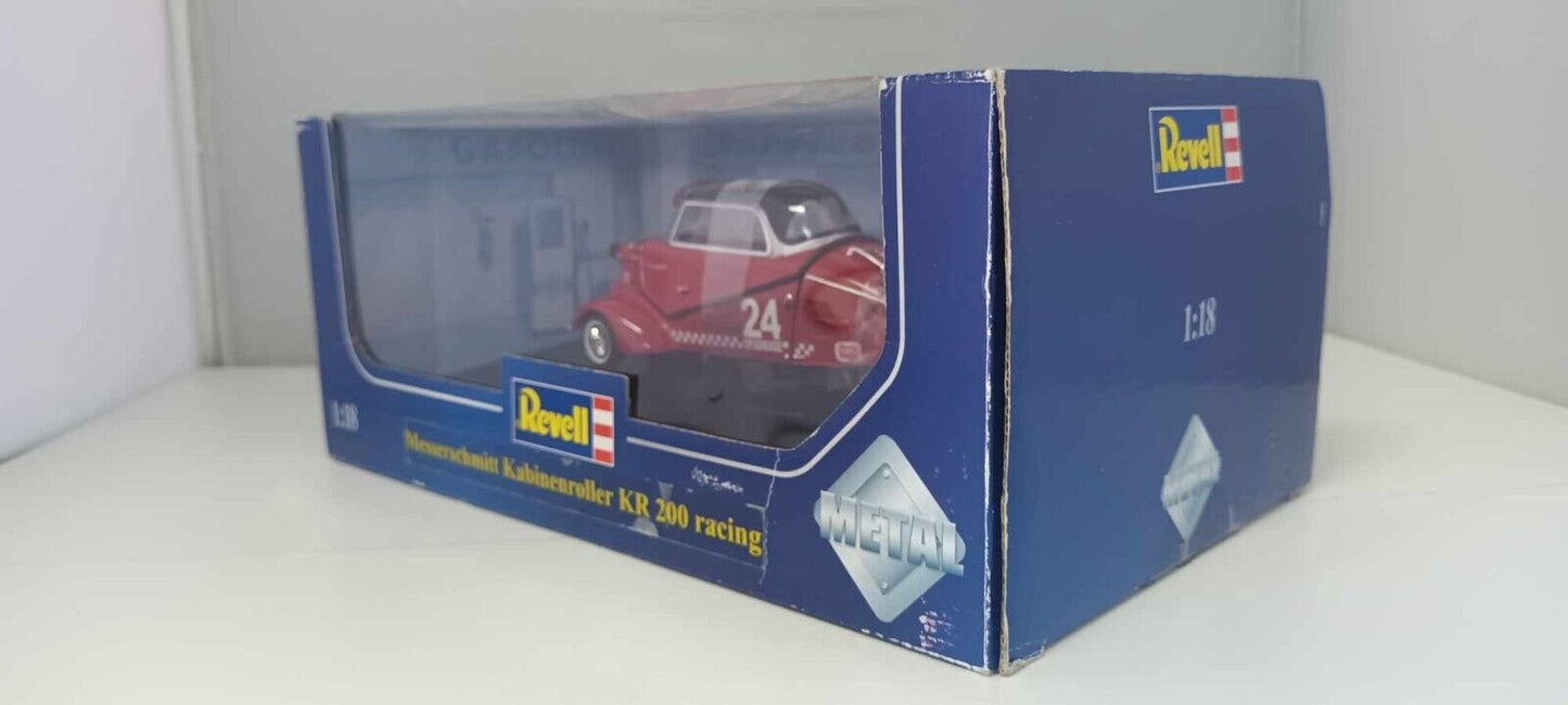 Messerschmitt Kabineroller KR 200 Racing #24 Revell 1/18 Usato + Box