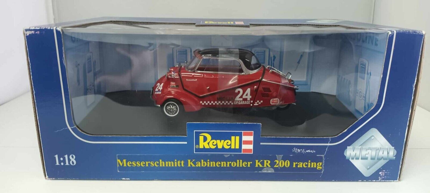 Messerschmitt Kabineroller KR 200 Racing #24 Revell 1/18 Usato + Box