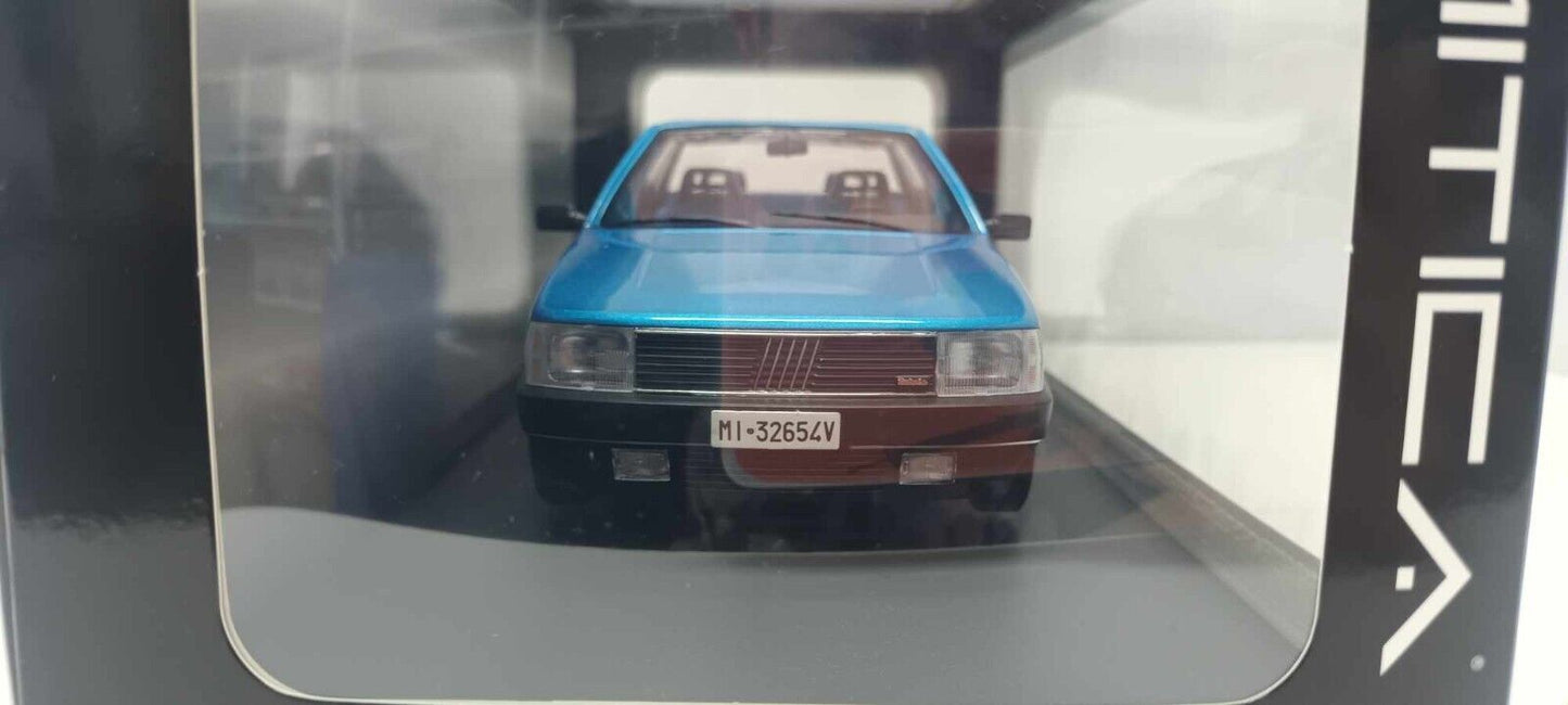 Fiat Croma 2.0 Turbo IE 1985 Blue Dry Azzurro Metallizzato Mitica 1:18 Nuovo