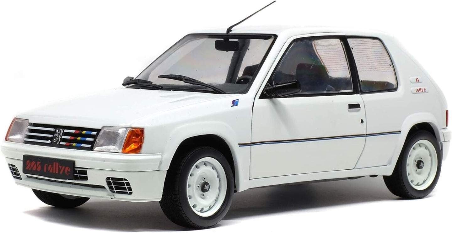 Peugeot 205 Rallye MK1 1988 Solido 1:18 Nuovo Bianco 1/18