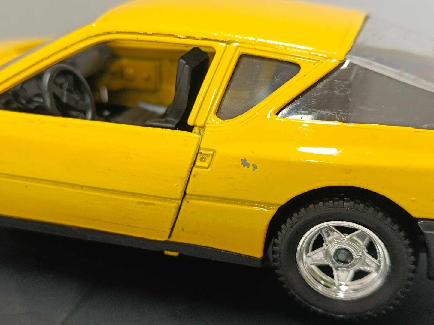 Renault Alpine Turbo Yellow 02304 - Polistil 1:25 Usato + Box no Decals
