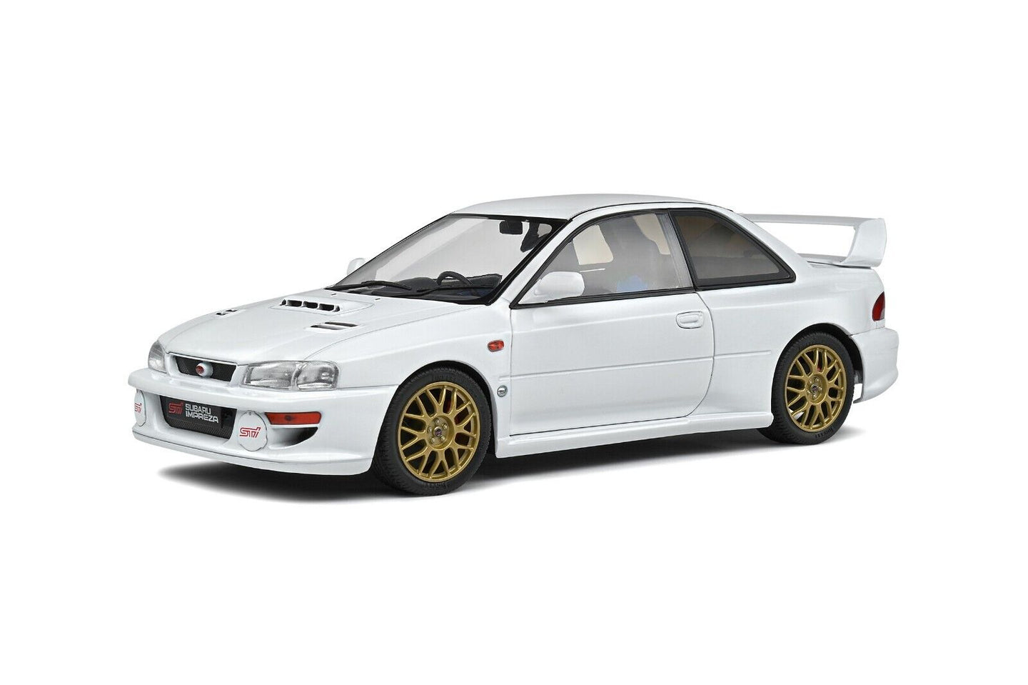 Subaru Impreza 22B 1998 White Bianco Solido 1:18 Nuovo S1807404
