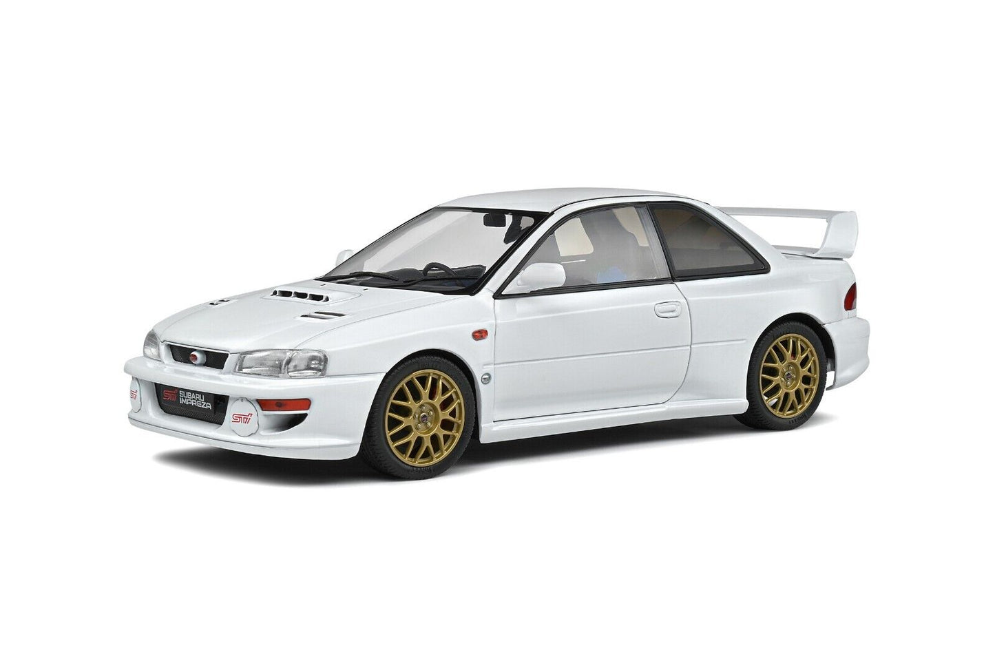 Subaru Impreza 22B 1998 White Bianco Solido 1:18 Nuovo S1807404