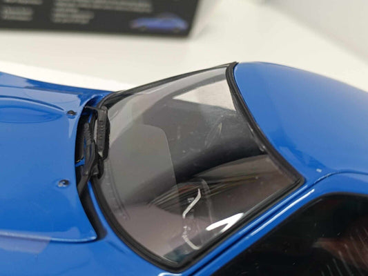 Opel GT/J 1970 Minichamps 1/18 Blu Usato + Box GM Shop