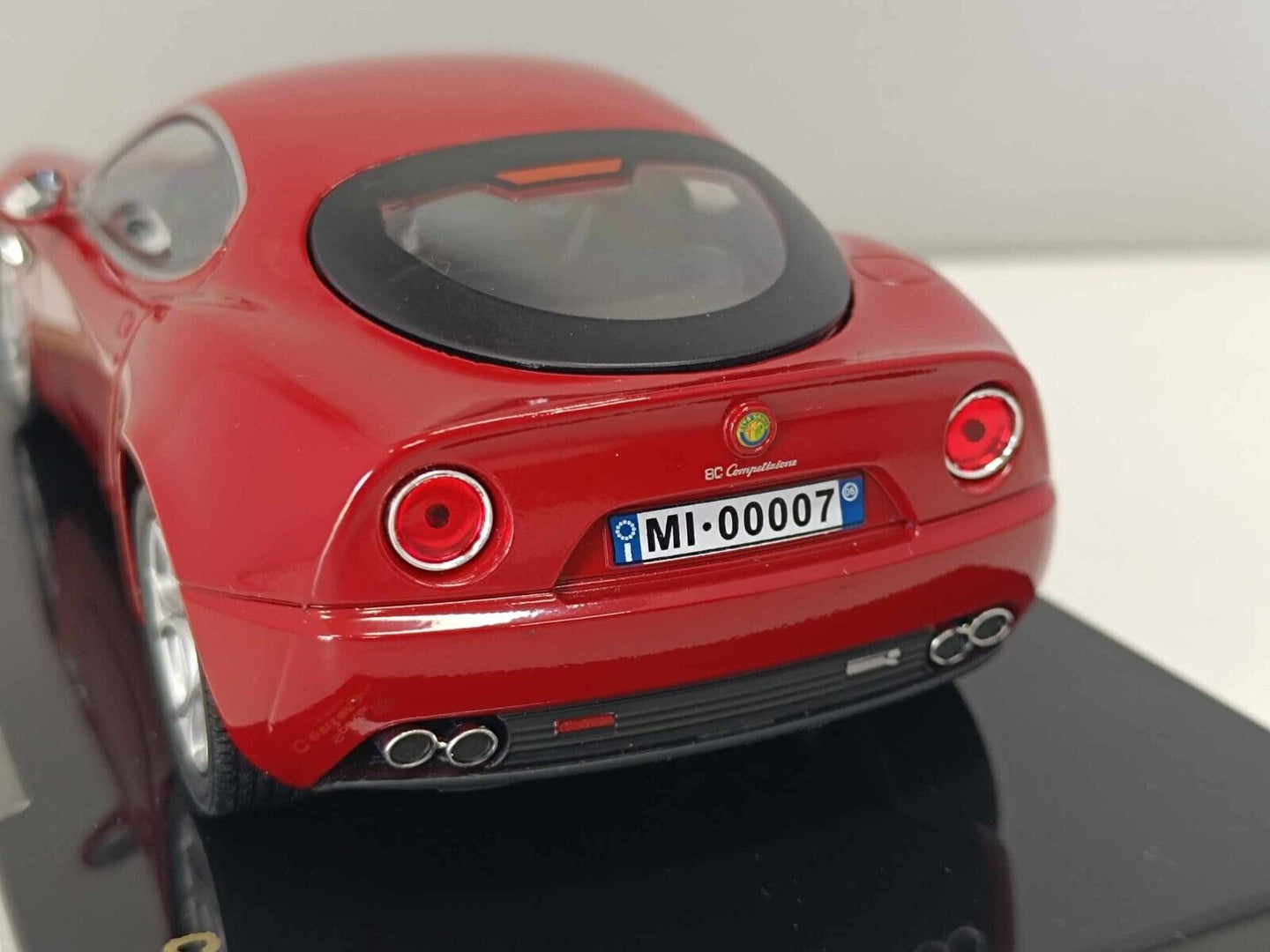 Alfa Romeo 8c Competizione Coupé 2008 Edicola Centenario 1:24 Usato + Teca