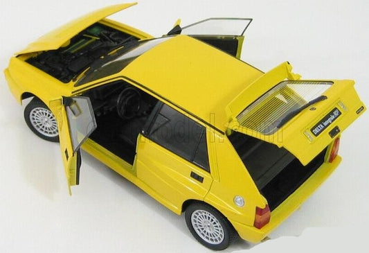Lancia Delta HF Integrale 1993 Giallo Yellow Burago Bburago 1:24 Nuovo 1/24