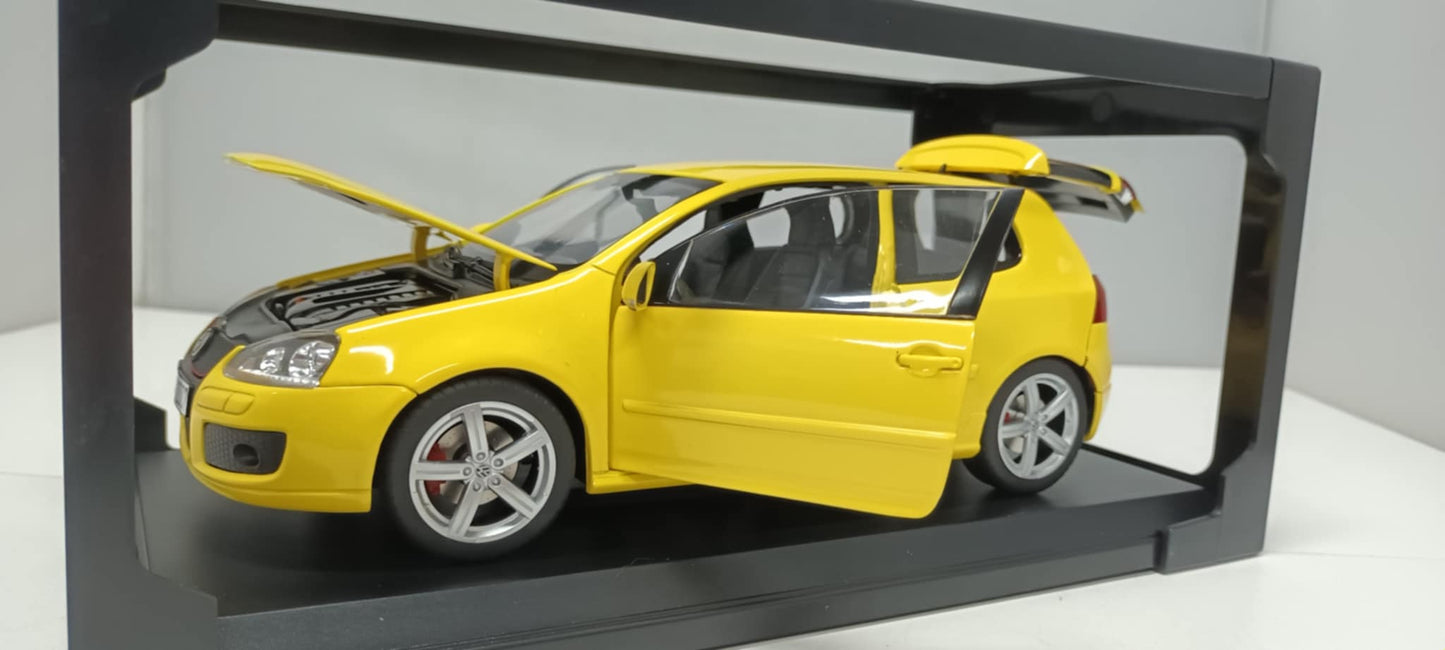 Volkswagen Golf GTI Pirelli Giallo Yellow 2007 Norev 1:18 Usato Limited Edition