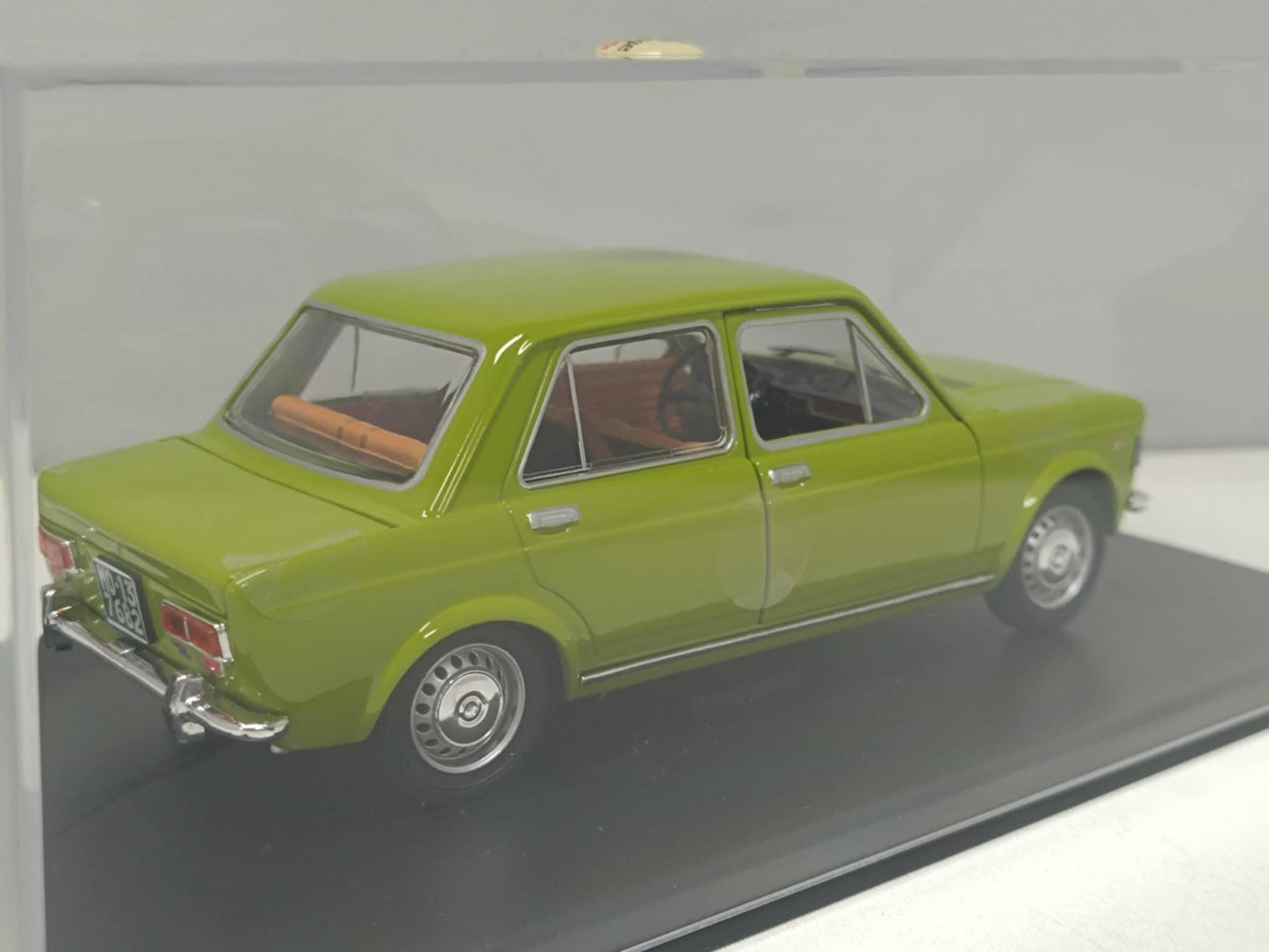 Fiat 128 Berlina Verde 1969 - Edicola Leo Models 1:24 Usato + Teca Rare