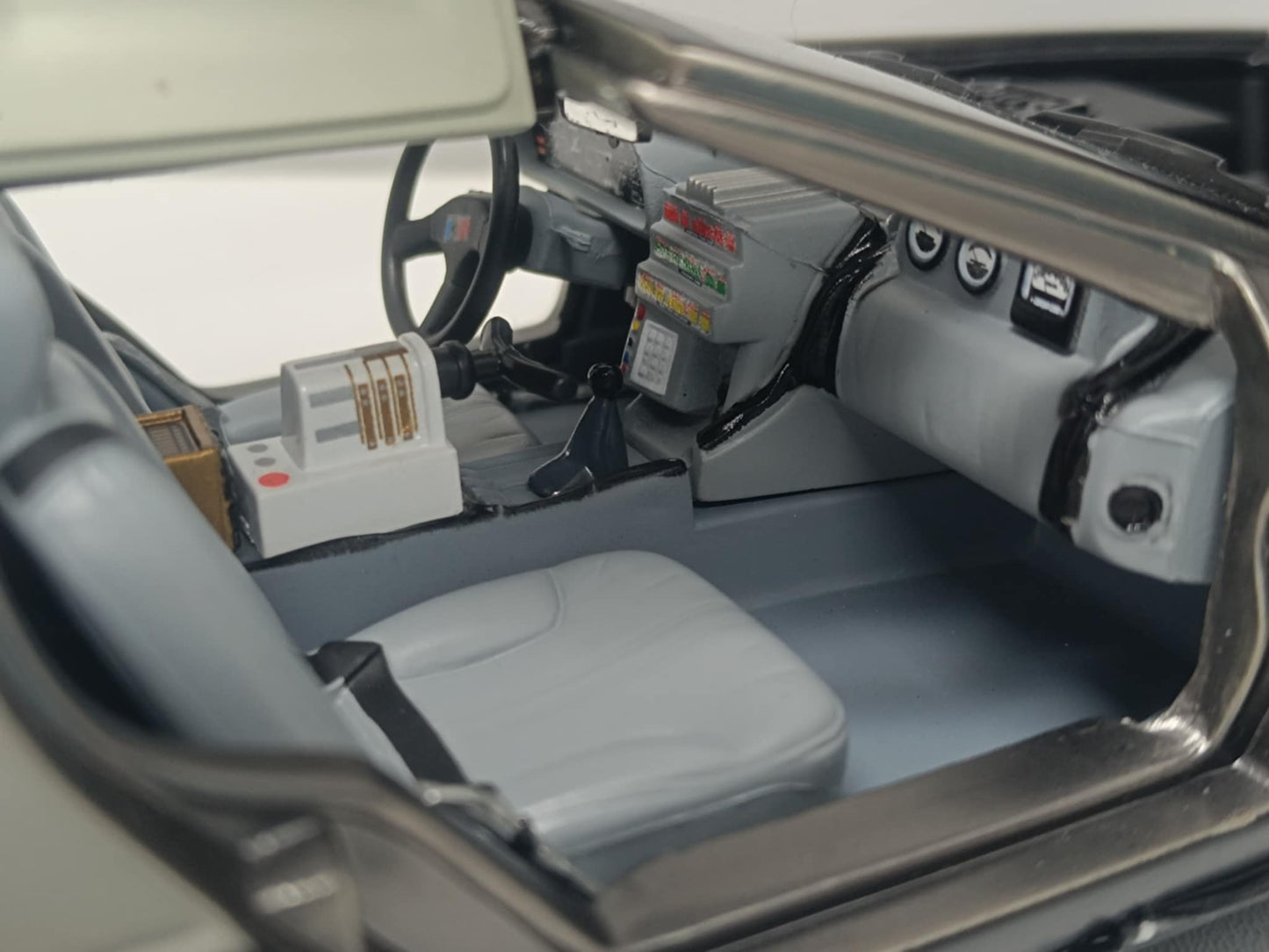 De Lorean Ritorno Al Futuro Back To The Future Sun Star 1:18 Usato