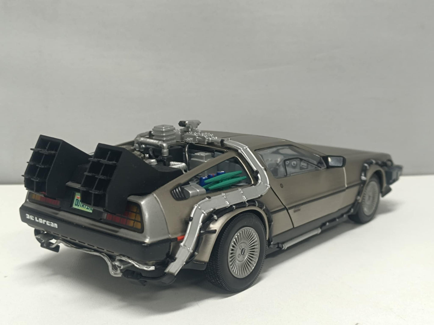 De Lorean Ritorno Al Futuro Back To The Future Sun Star 1:18 Usato