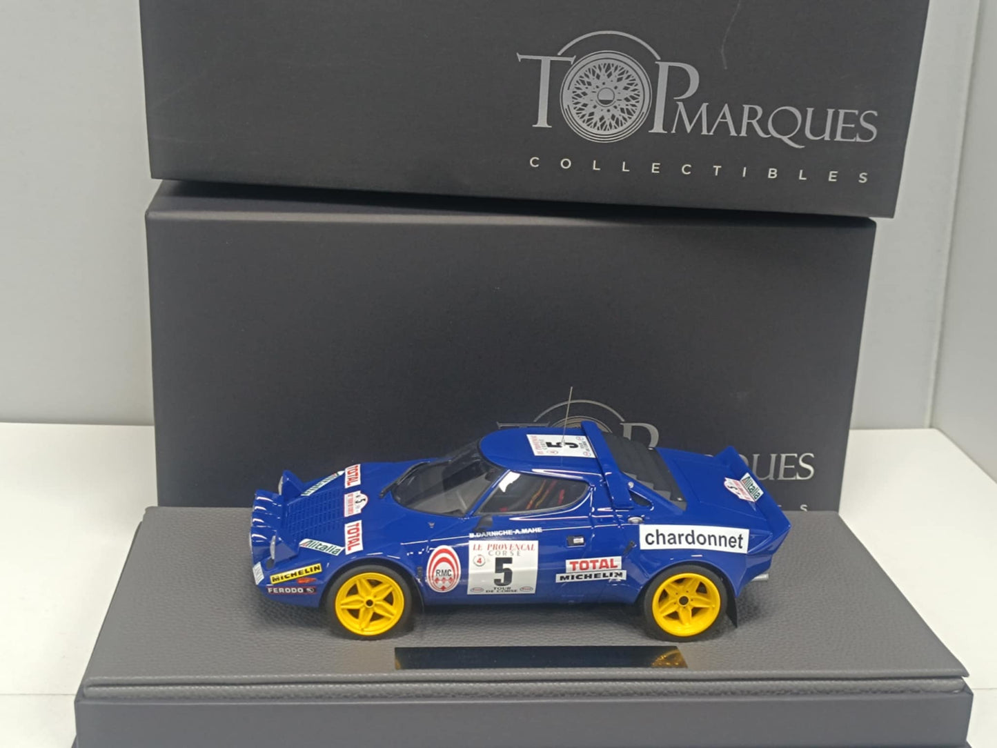 Lancia Stratos HF 1976 Tour De France Rally Winner Top Marques 1:18 Nuovo