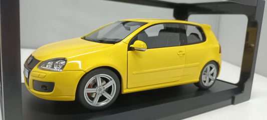 Volkswagen Golf GTI Pirelli Giallo Yellow 2007 Norev 1:18 Usato Limited Edition