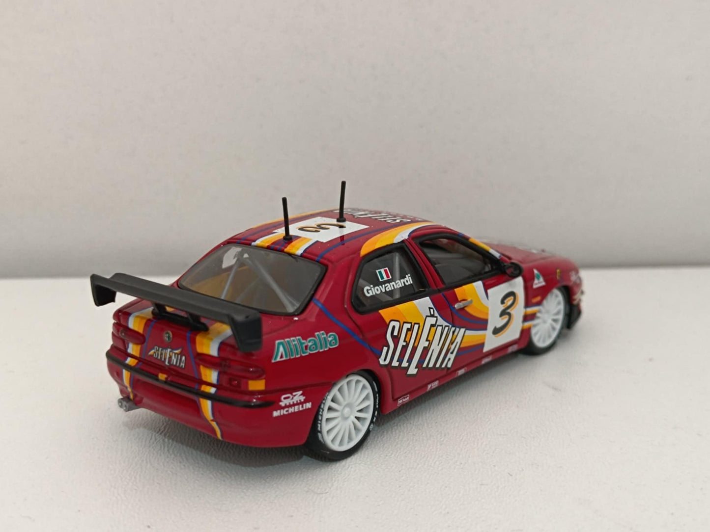 Alfa Romeo 156 Selenia #3 Giovanardi Solido 1:43 Usato 1/43