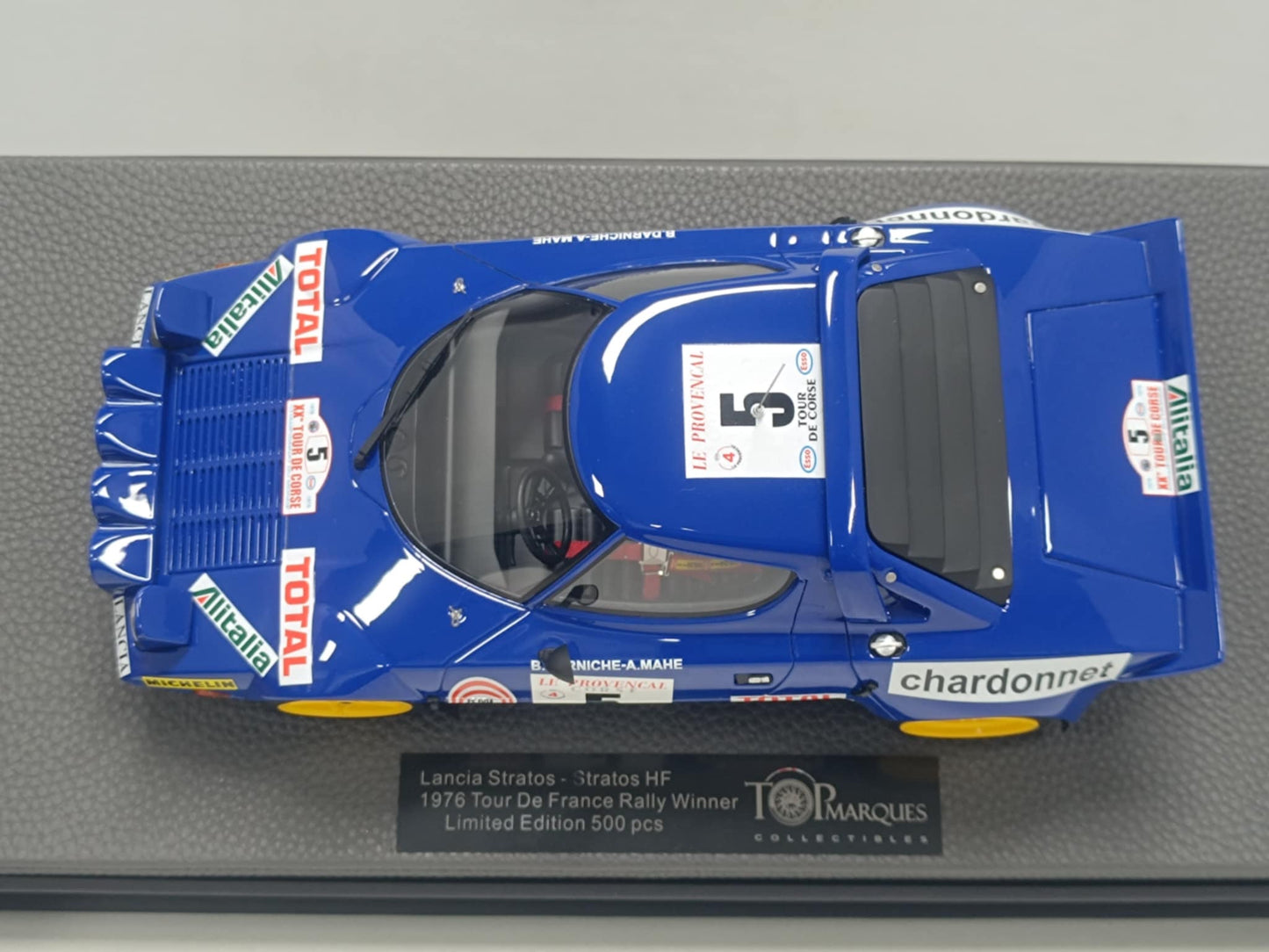 Lancia Stratos HF 1976 Tour De France Rally Winner Top Marques 1:18 Nuovo