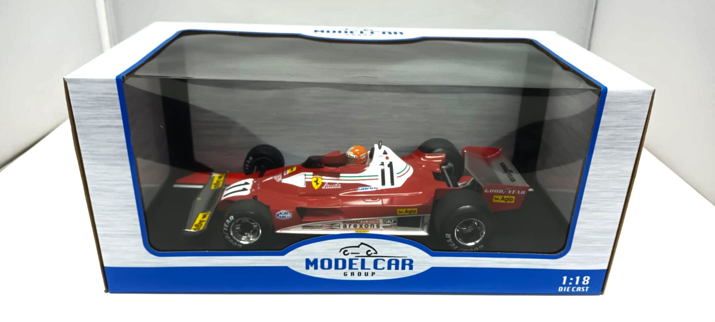 Ferrari 312 T2B #11 2nd GP Monaco Lauda 1977 Modelcar Group MCG 1:18 Nuovo 1/18