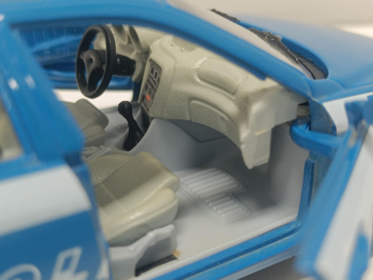 Alfa Romeo 156 Polizia Police 1998 - Burago 1:24 Usato No Box 1/24