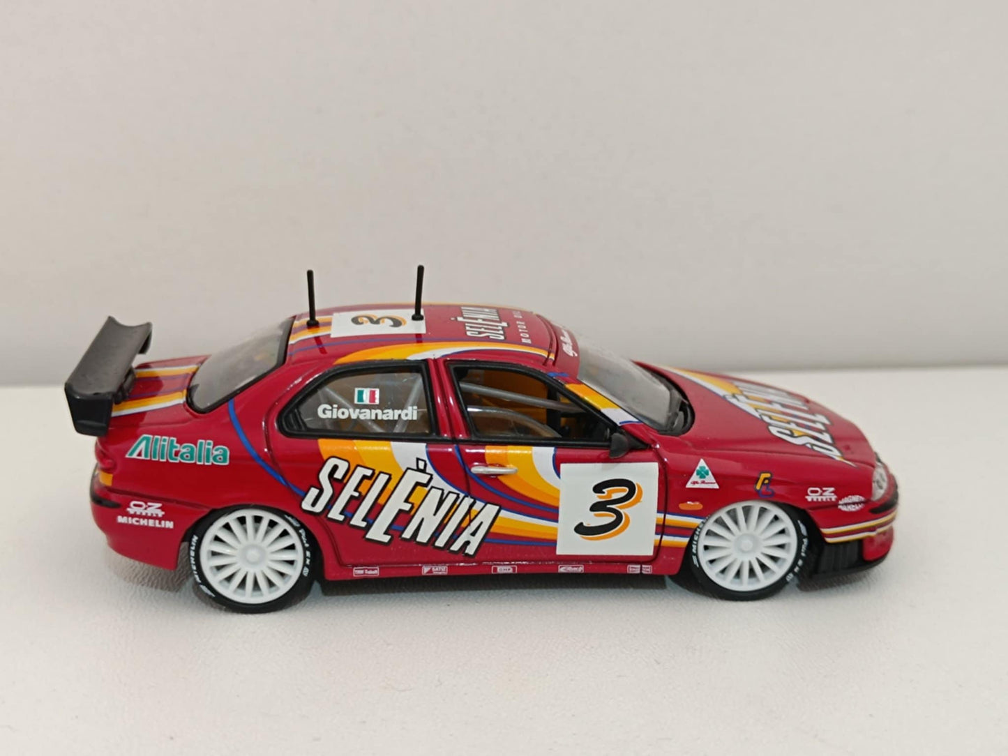 Alfa Romeo 156 Selenia #3 Giovanardi Solido 1:43 Usato 1/43