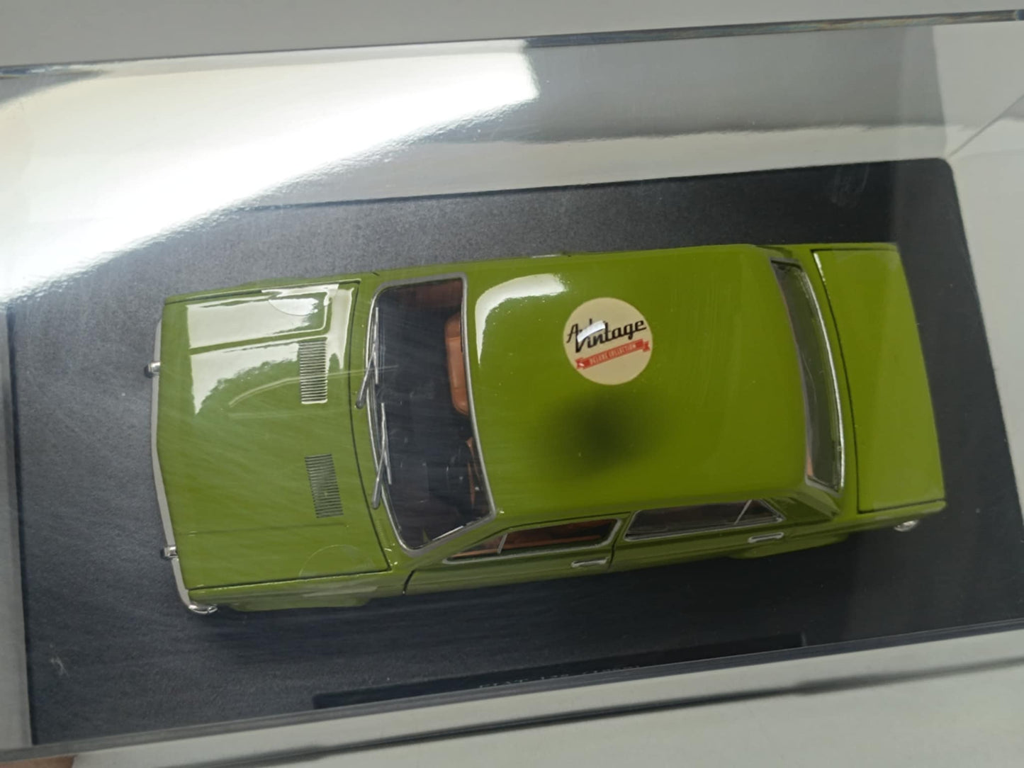 Fiat 128 Berlina Verde 1969 - Edicola Leo Models 1:24 Usato + Teca Rare