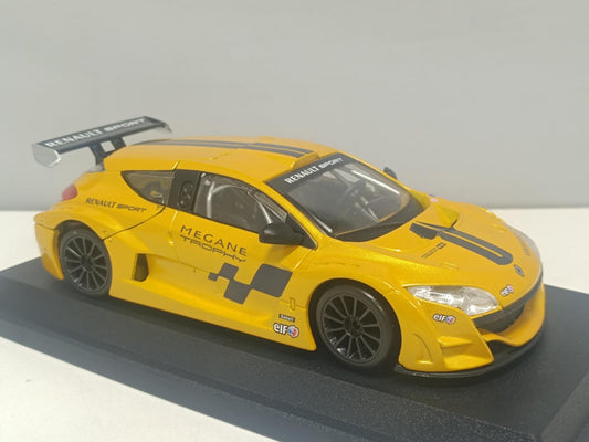 Renault Megane Trophy Kit di Montaggio - Burago 1:24 Usato Montato