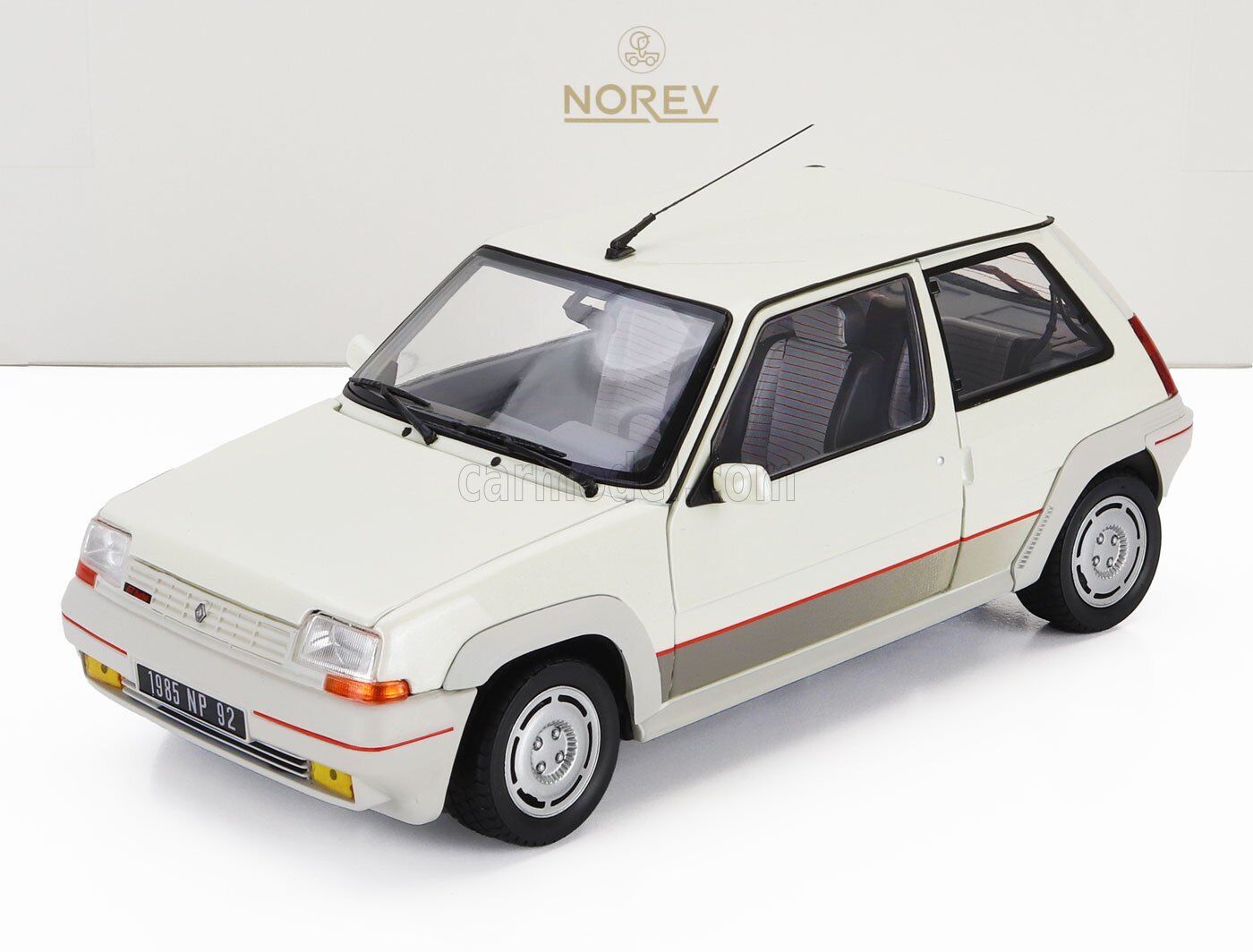 Renault 5 GT Turbo Ph1 Phase 1 - 1985 White Bianco Norev 1:18 Nuovo