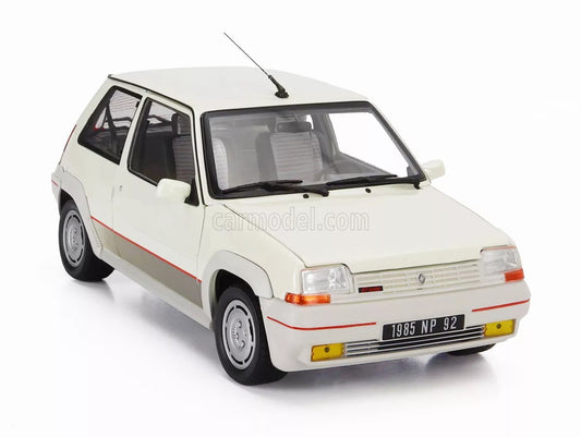Renault 5 GT Turbo Ph1 Phase 1 - 1985 White Bianco Norev 1:18 Nuovo