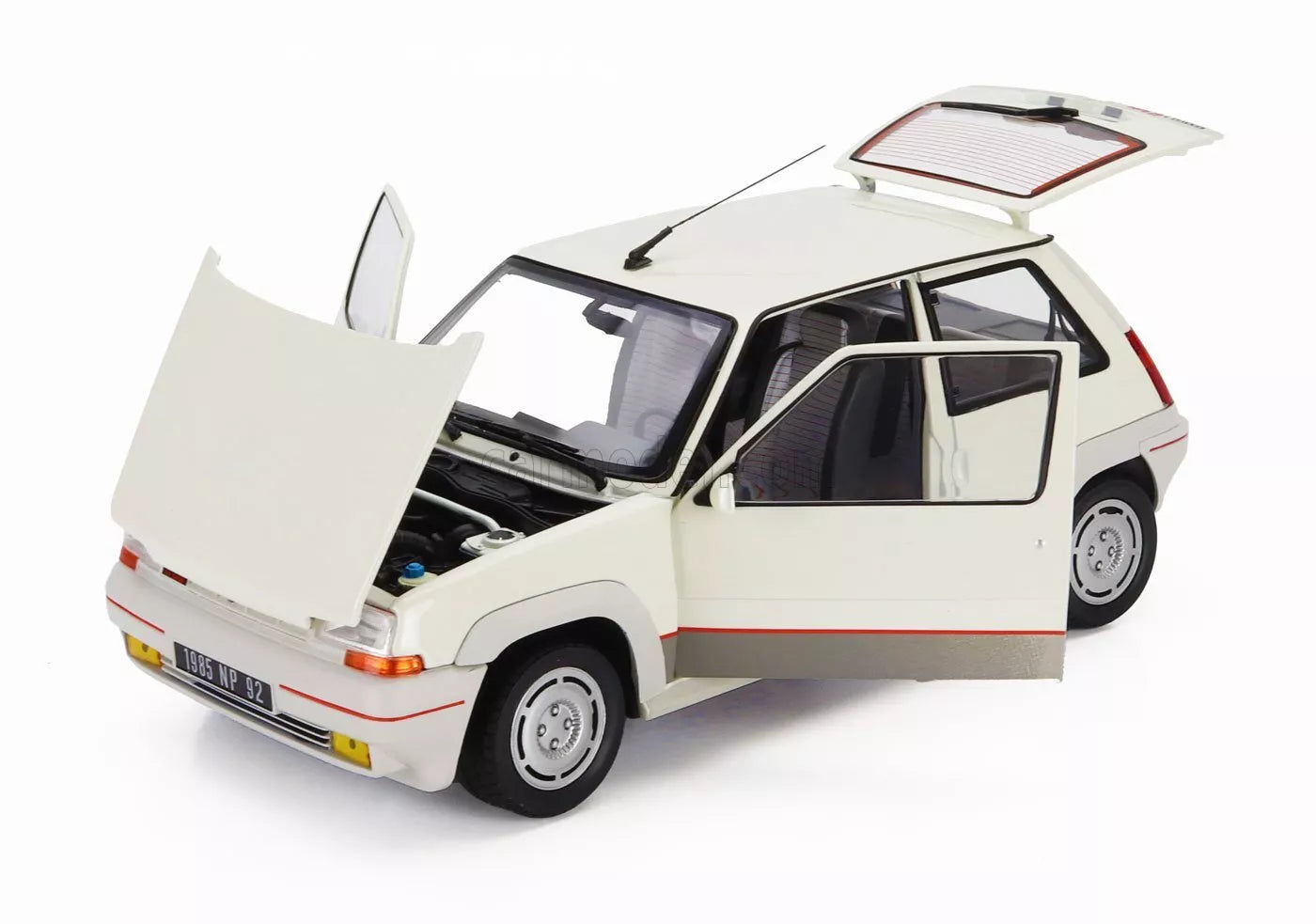 Renault 5 GT Turbo Ph1 Phase 1 - 1985 White Bianco Norev 1:18 Nuovo